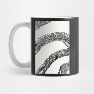 Linear Spatiality Minimal Art Mug